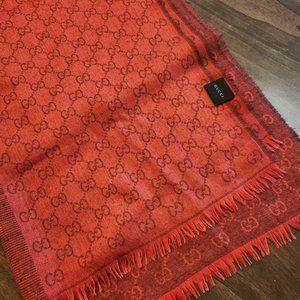 Gucci Wool/Silk Scarf